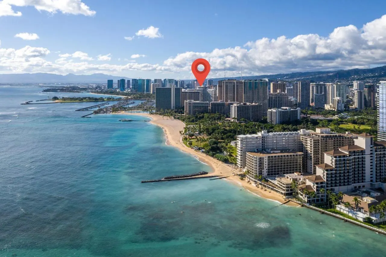 Ocean Front Amazing One Bedroom Condo Honolulu 0*,